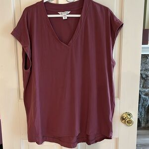 ATHLETA DUSTY ROSE TOP SZ XL PERFECT